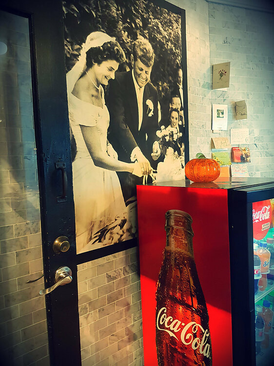 JFK  and Jackie Halloween and Coca Cola Thomas Dellert