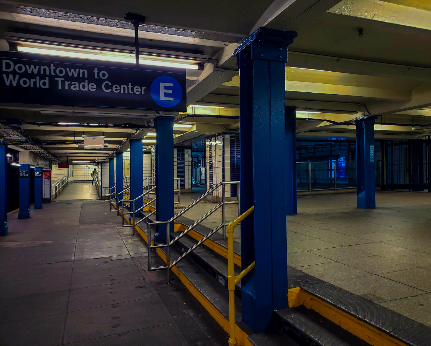 World Trade Center station empty Thomas Dellert