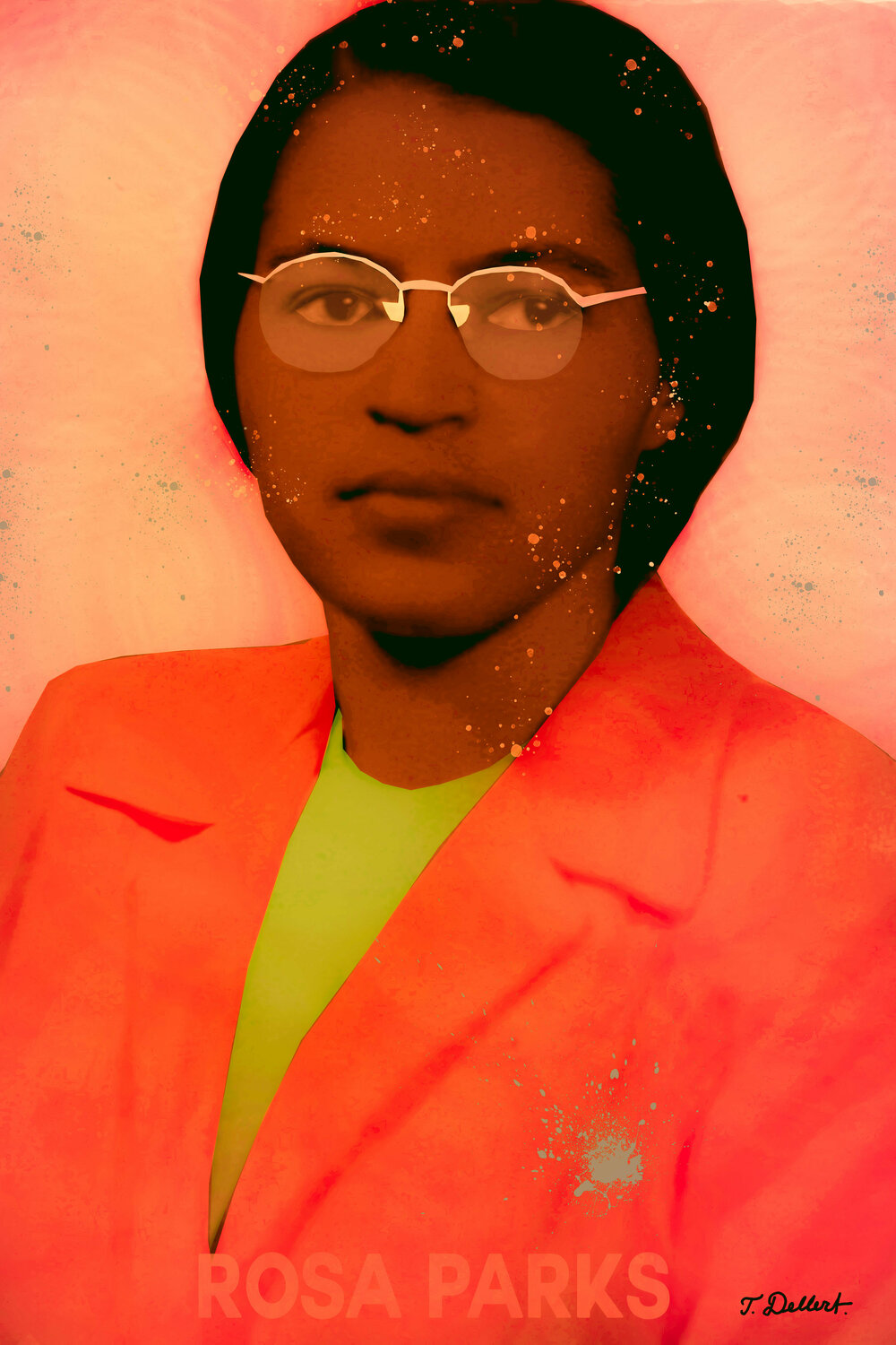 ROSA PARKS.          Civil rights fighter Thomas Dellert