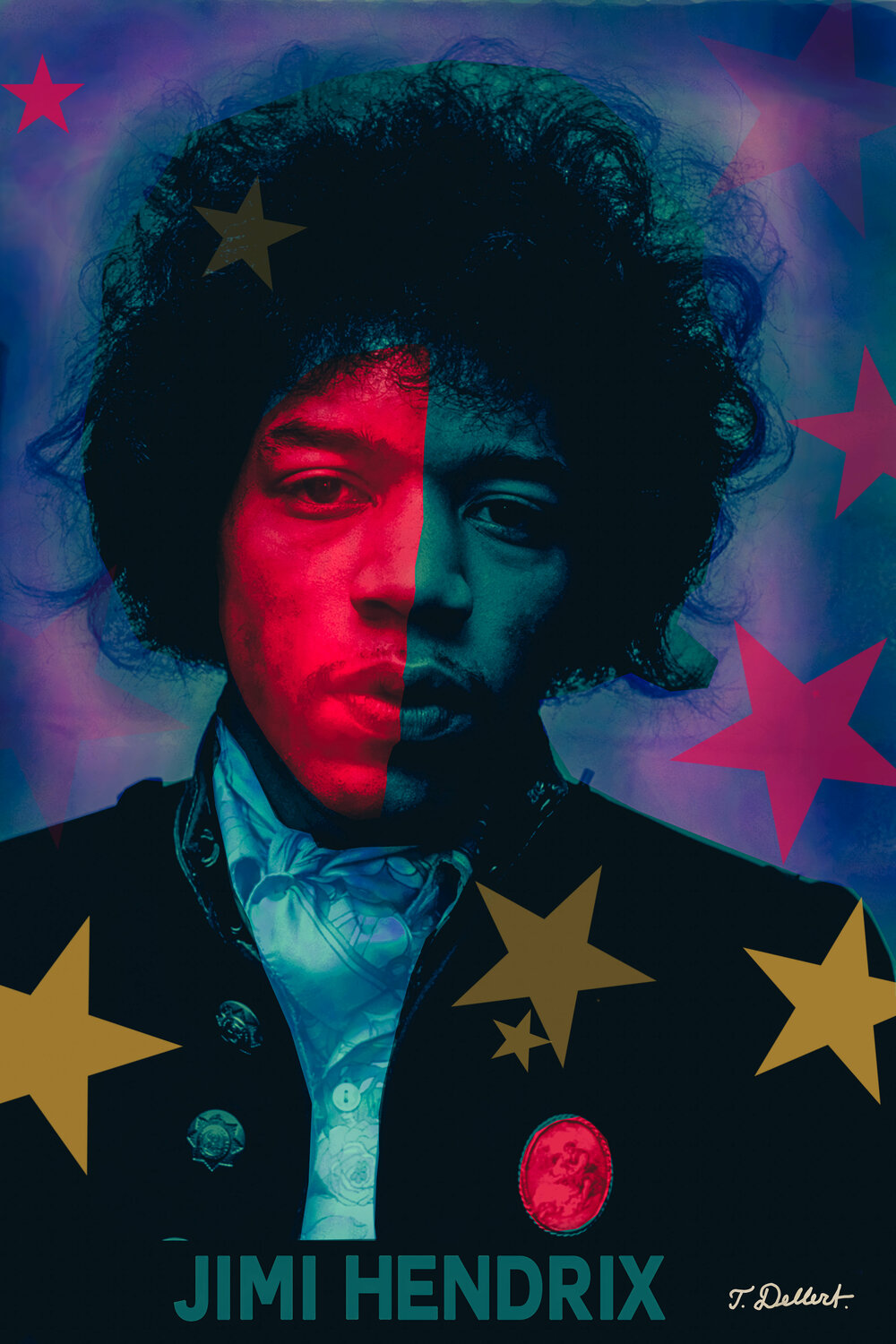 JIMI HENDRIX.    compose the best  rock guitarist ever Thomas Dellert