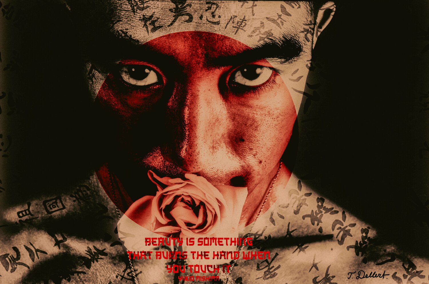 Mishima The Art of Beauty Thomas Dellert Stampa in vendita