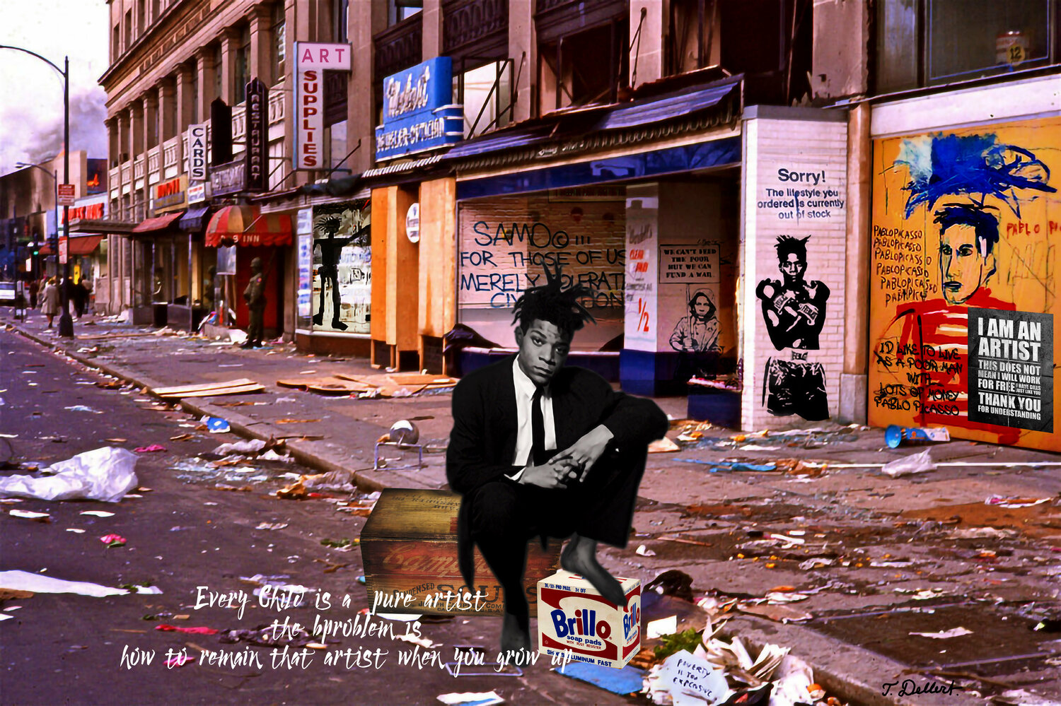 The Street Artist SAMO Thomas Dellert