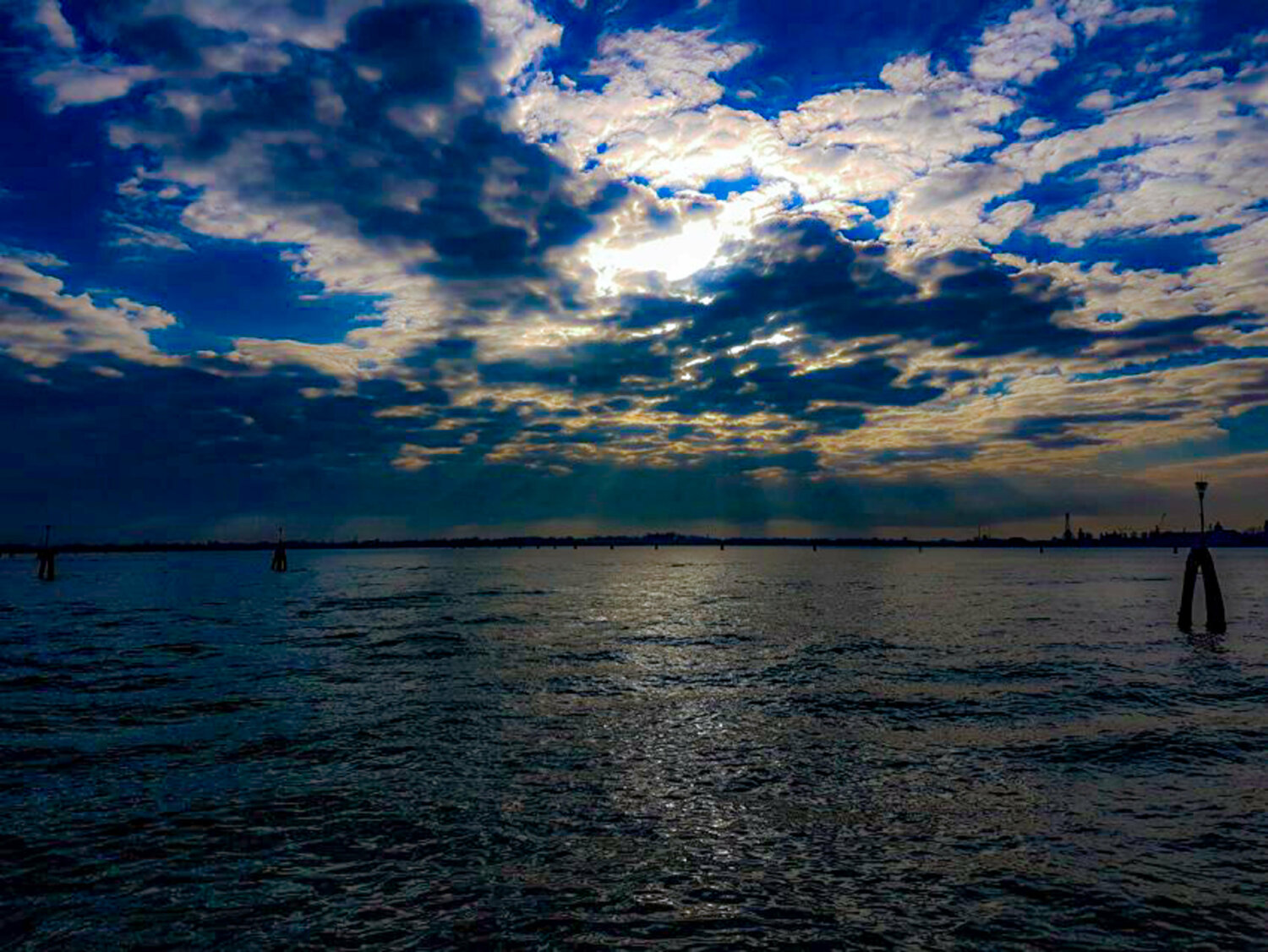 Venice Blue Sky and Blue sea Thomas Dellert