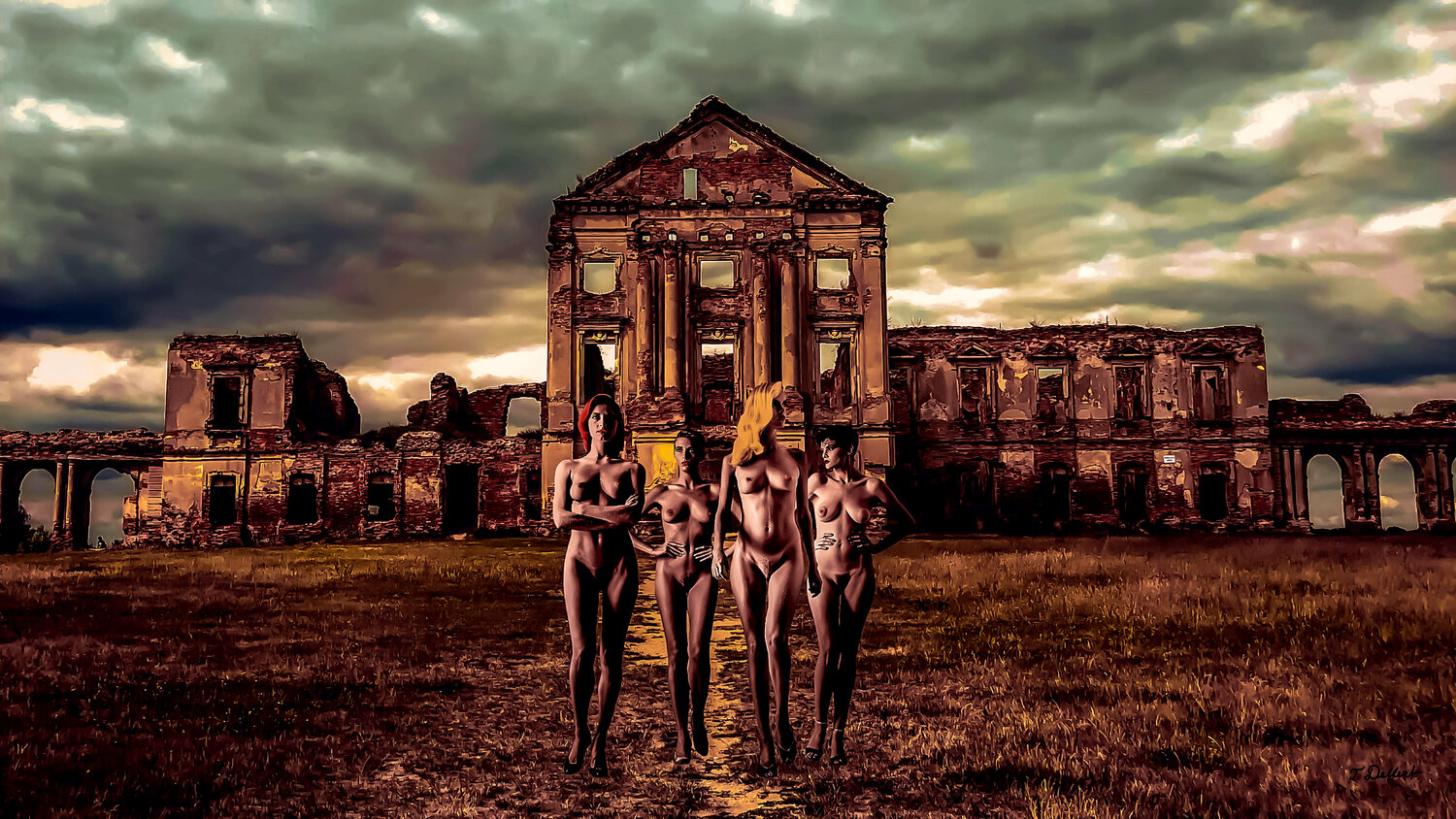 Naked after the Earth Quake Thomas Dellert