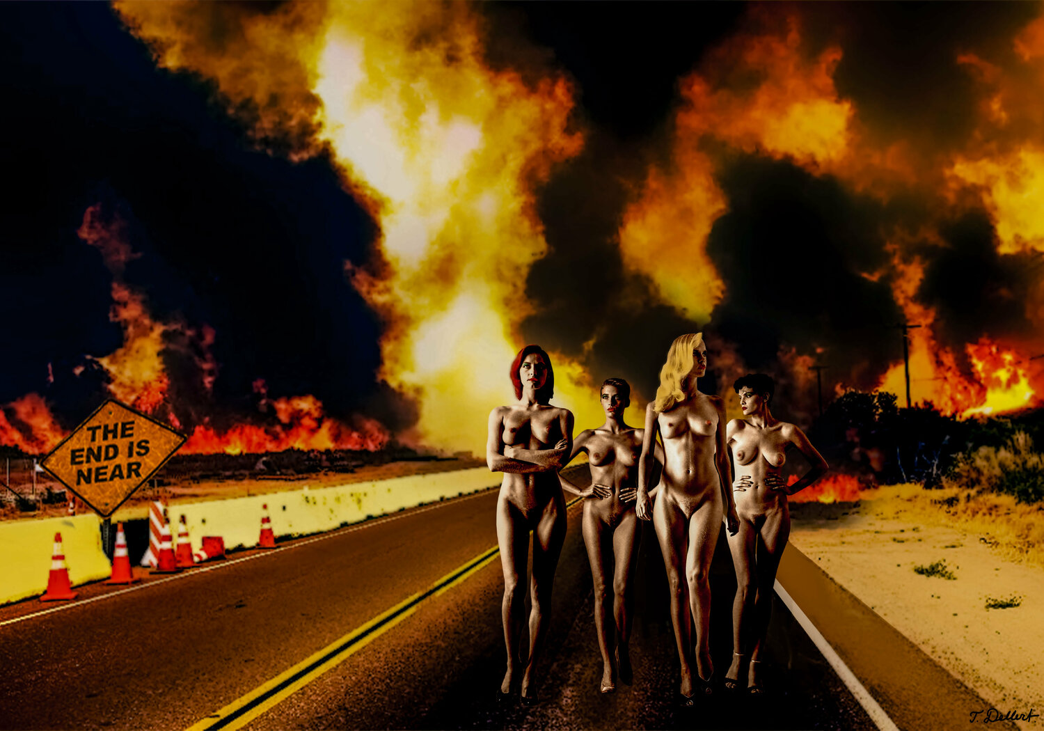 Naked on the road to Hell Thomas Dellert
