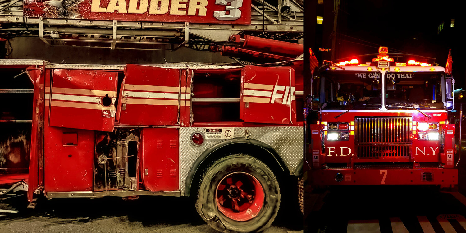 FDNY Heroes Diptych Thomas Dellert
