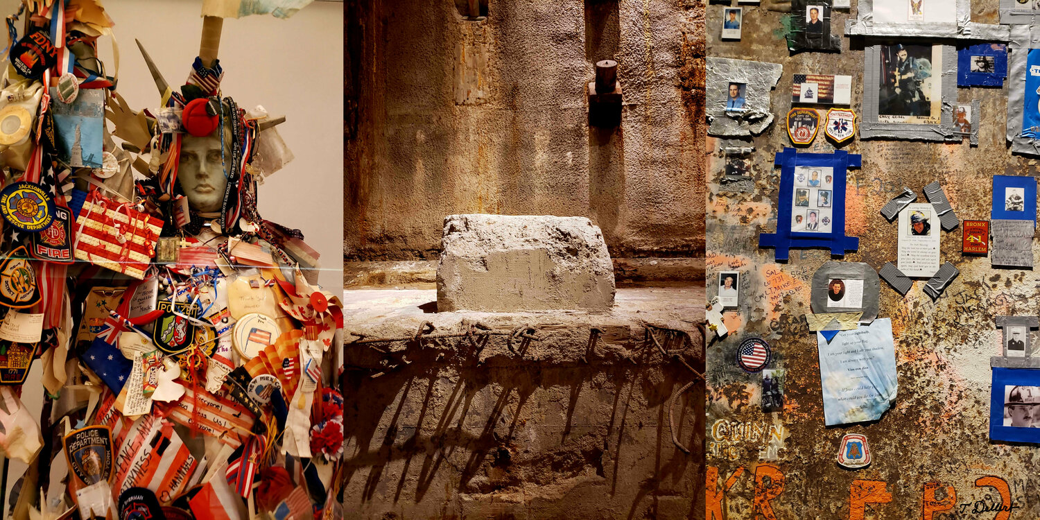 The Memory in the Stone    ( 9/11 Triptych ) Thomas Dellert
