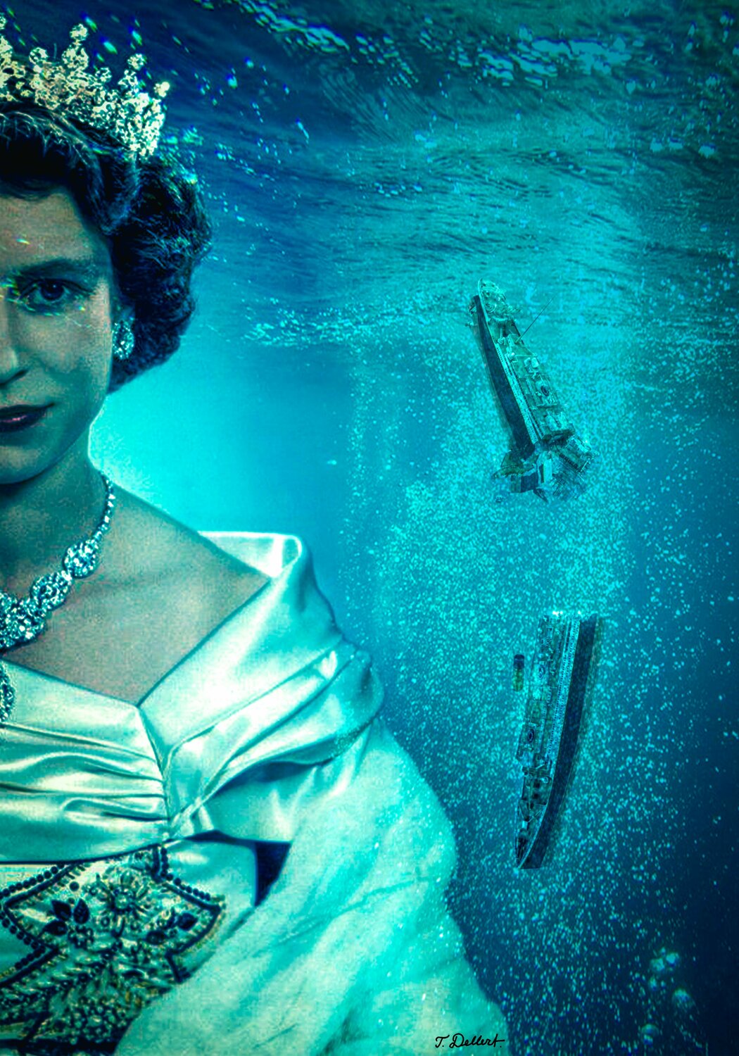 Queen of a Sinking World Thomas Dellert