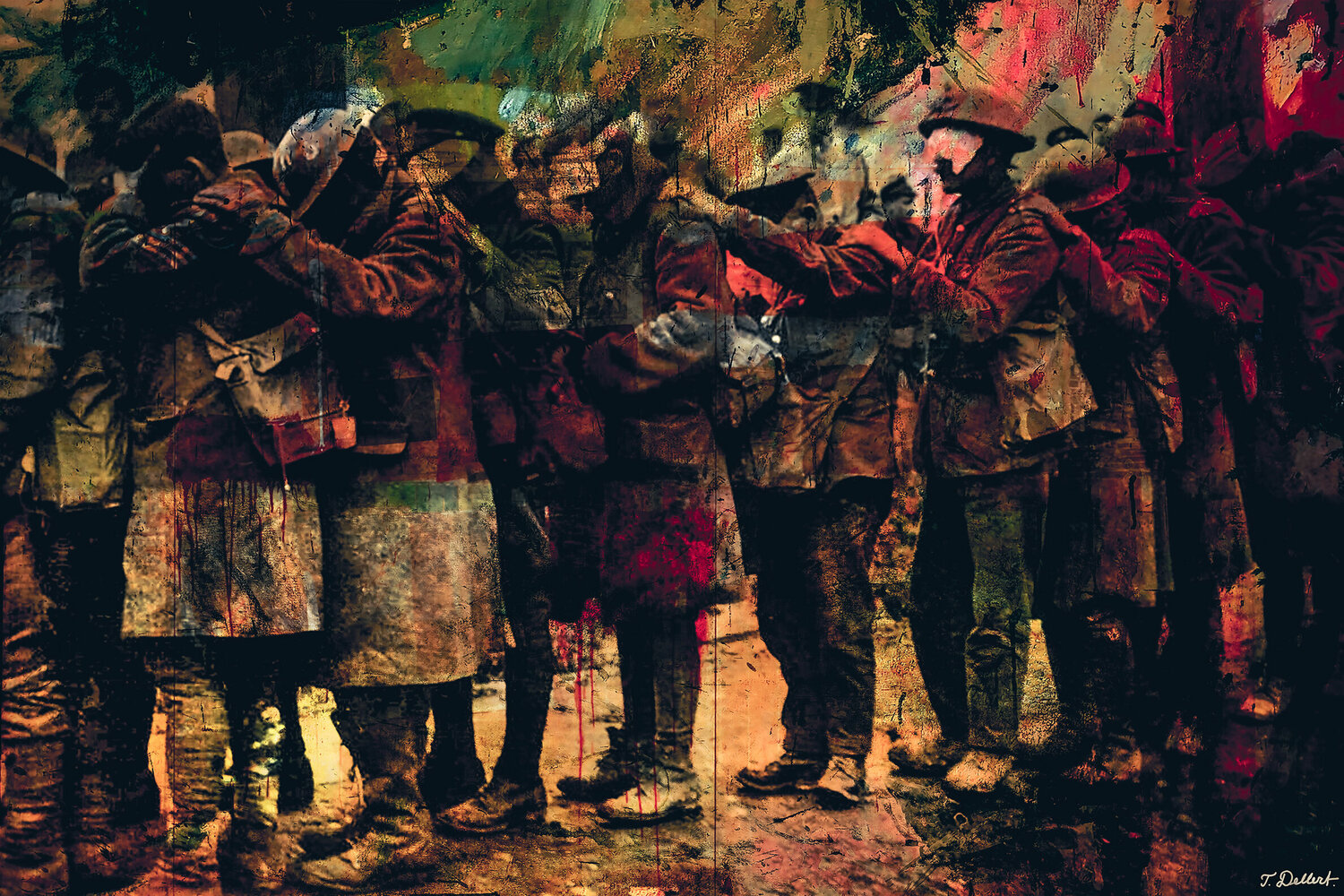 In war everyone is blind Thomas Dellert