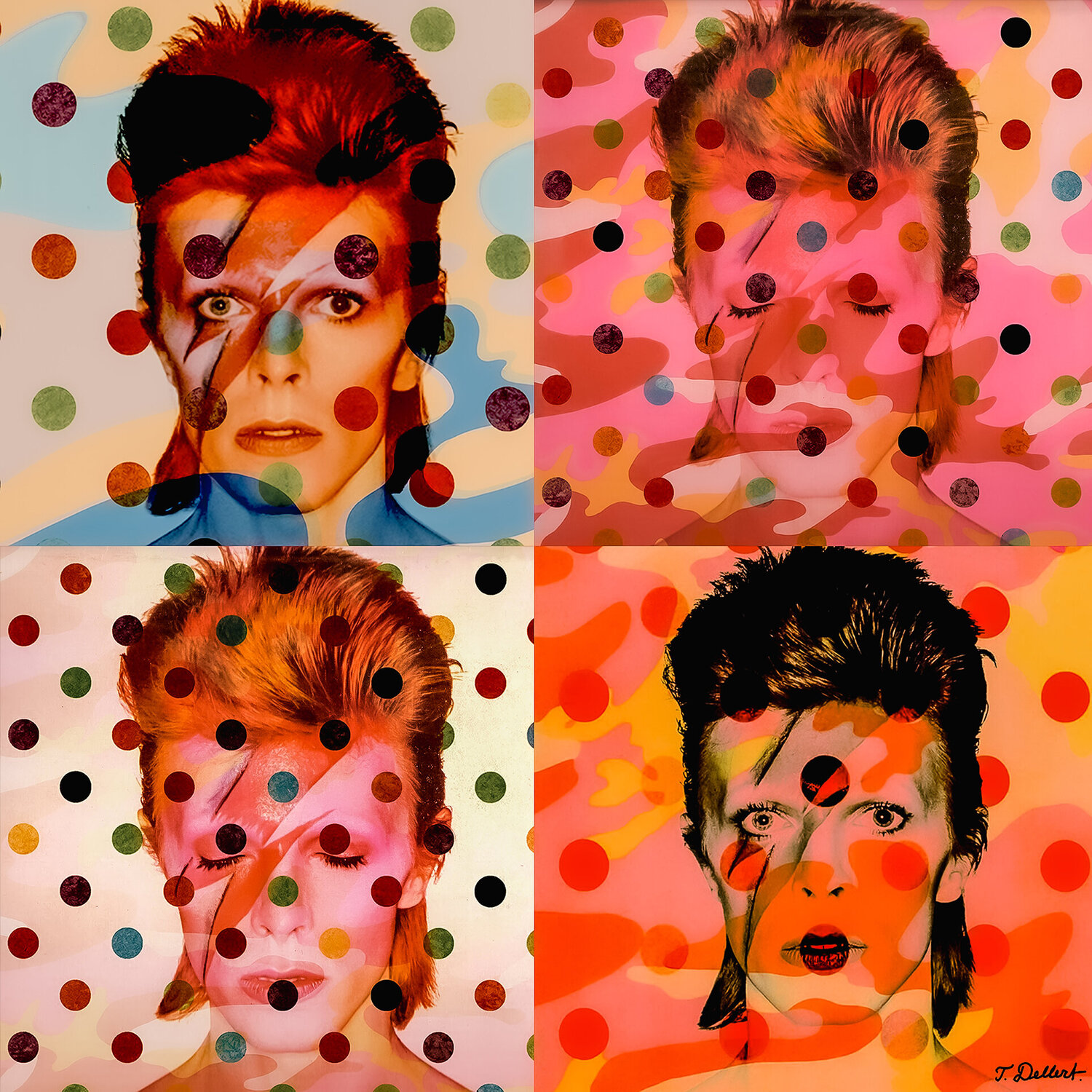 DAVID BOWIE  as Ziggy Stardust 1947-2016 Thomas Dellert
