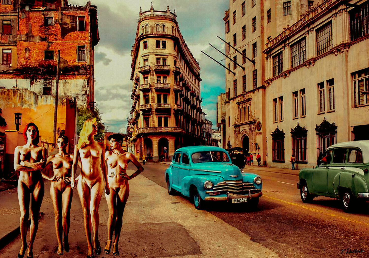 Naked in Havana Cuba Thomas Dellert