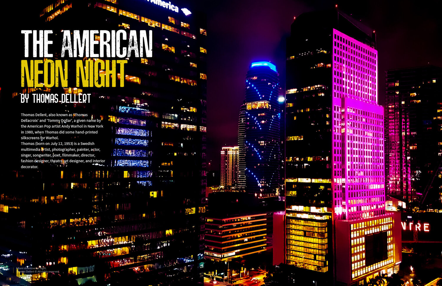 Full page from Lens Magazine 2022 Thomas Dellert