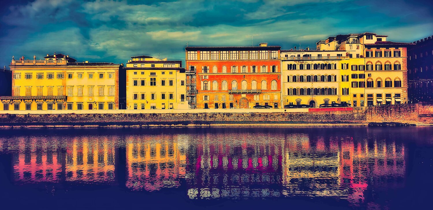 The City of ART.  ( Firenze ) Thomas Dellert Fotografia in vendita
