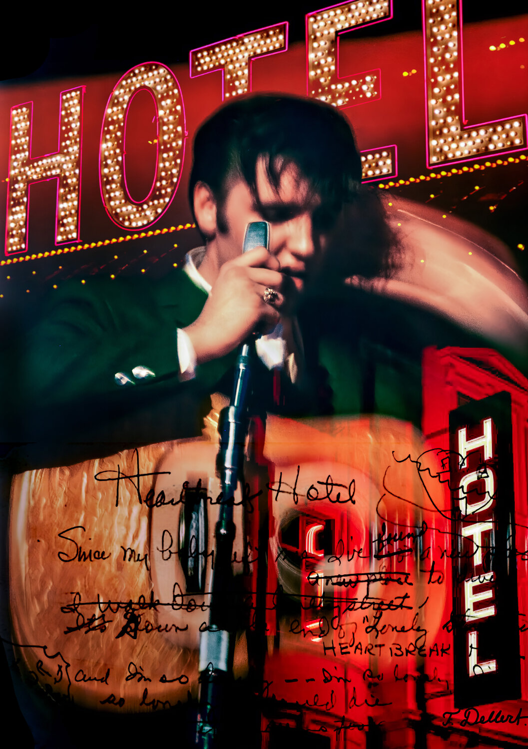 ELVIS.  Heart-brake Hotel Thomas Dellert