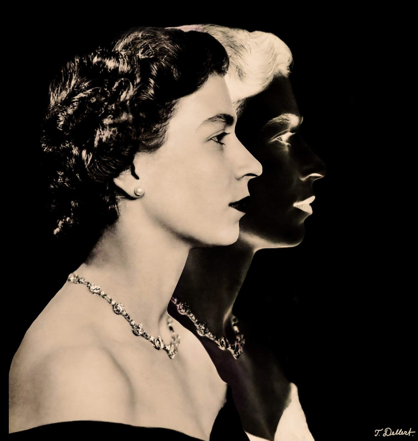 A Queen for all   ( Sepia Version ) Thomas Dellert