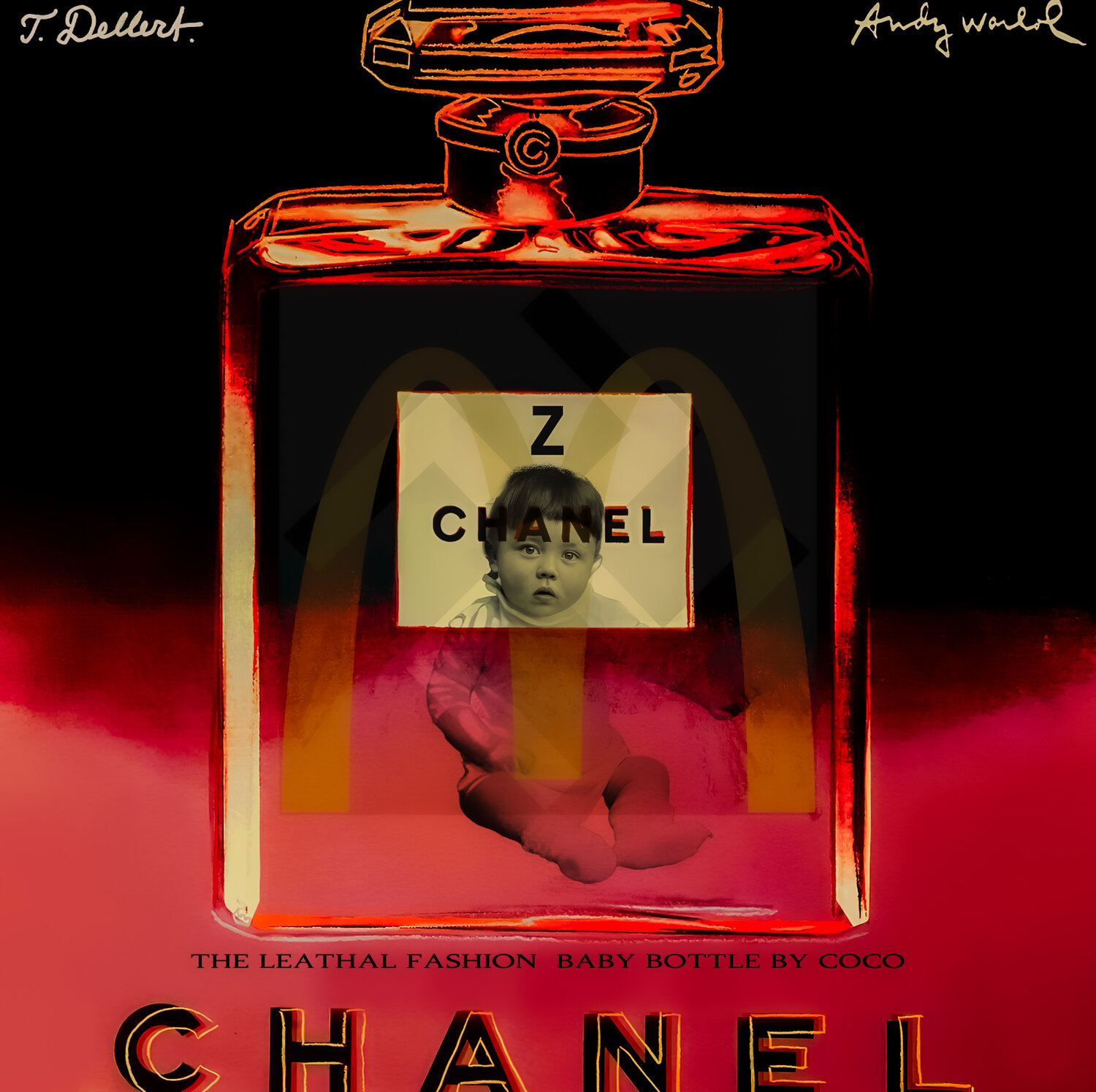 Z  the new lethal fashion baby bottle by CHANEL Thomas Dellert Digital zu verkaufen