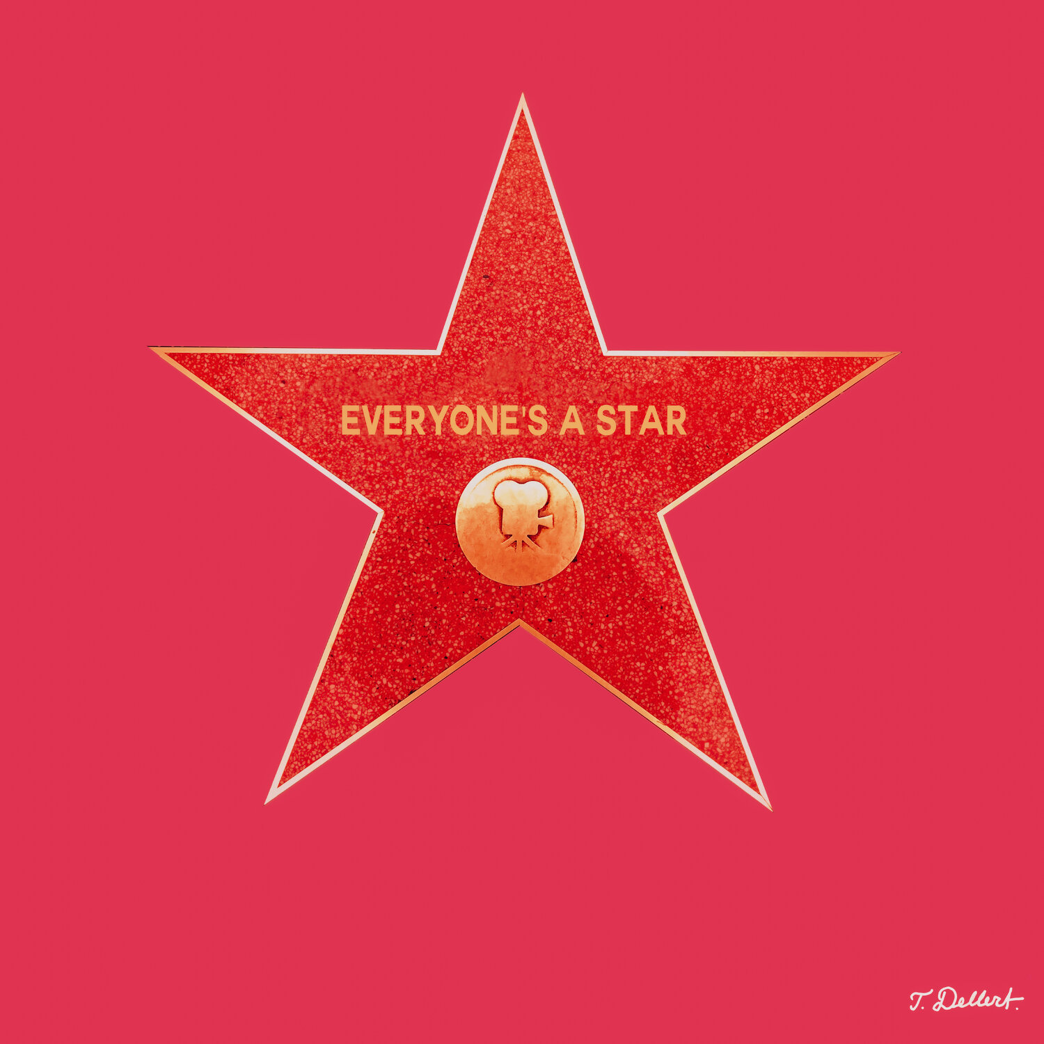 Everyone is a Star  the problem is the Sky is full of them Thomas Dellert Fotografie zu verkaufen