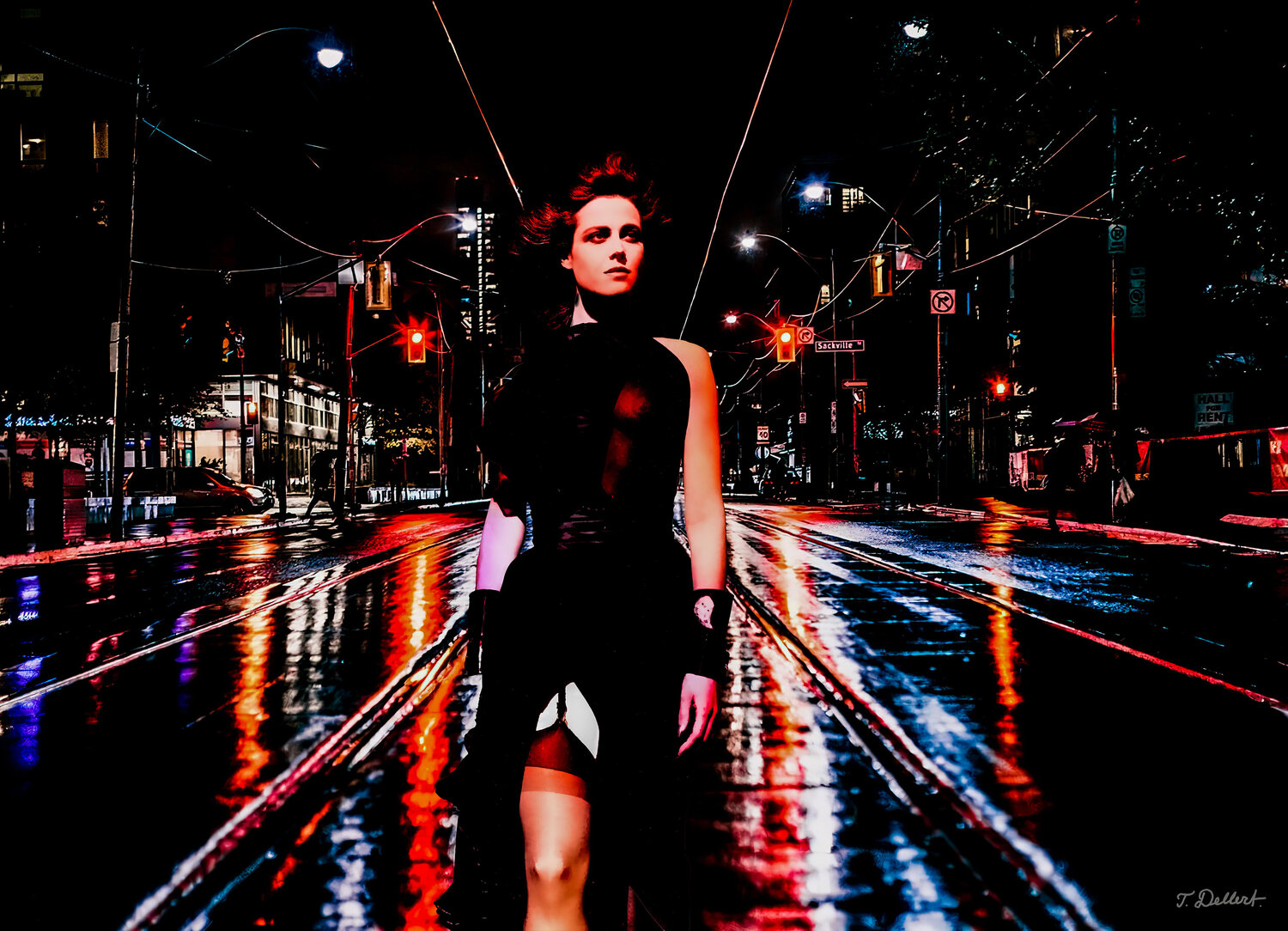 Lady of the Neon Night Thomas Dellert