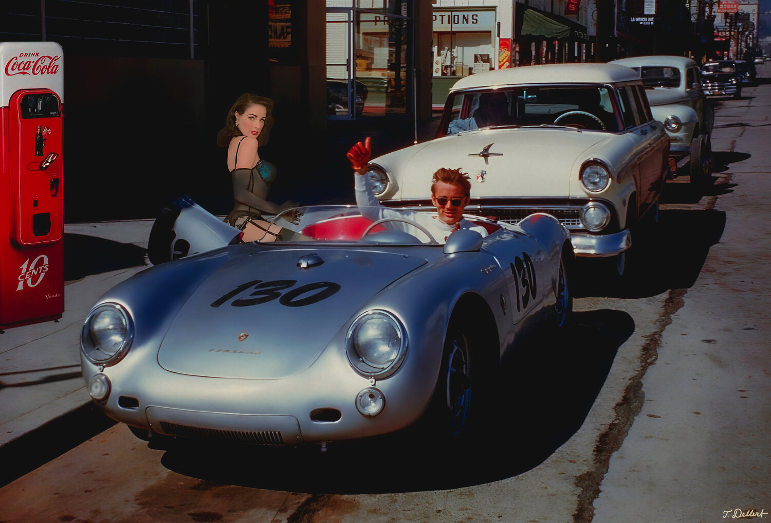 DITA and DEAN.   Thumbs Up !  Stepping in Going Out with speed Thomas Dellert