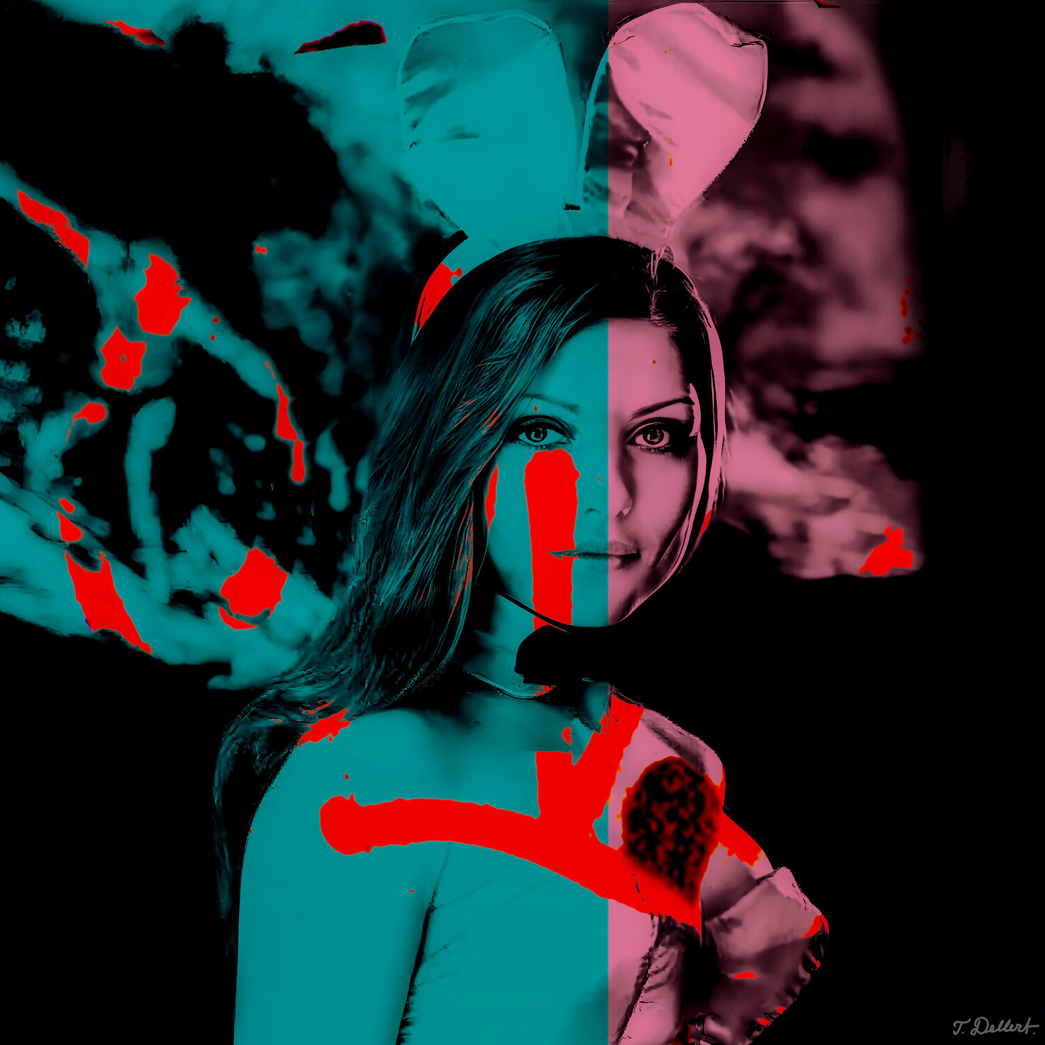 Playboy Bunny Debbie  Harry Thomas Dellert