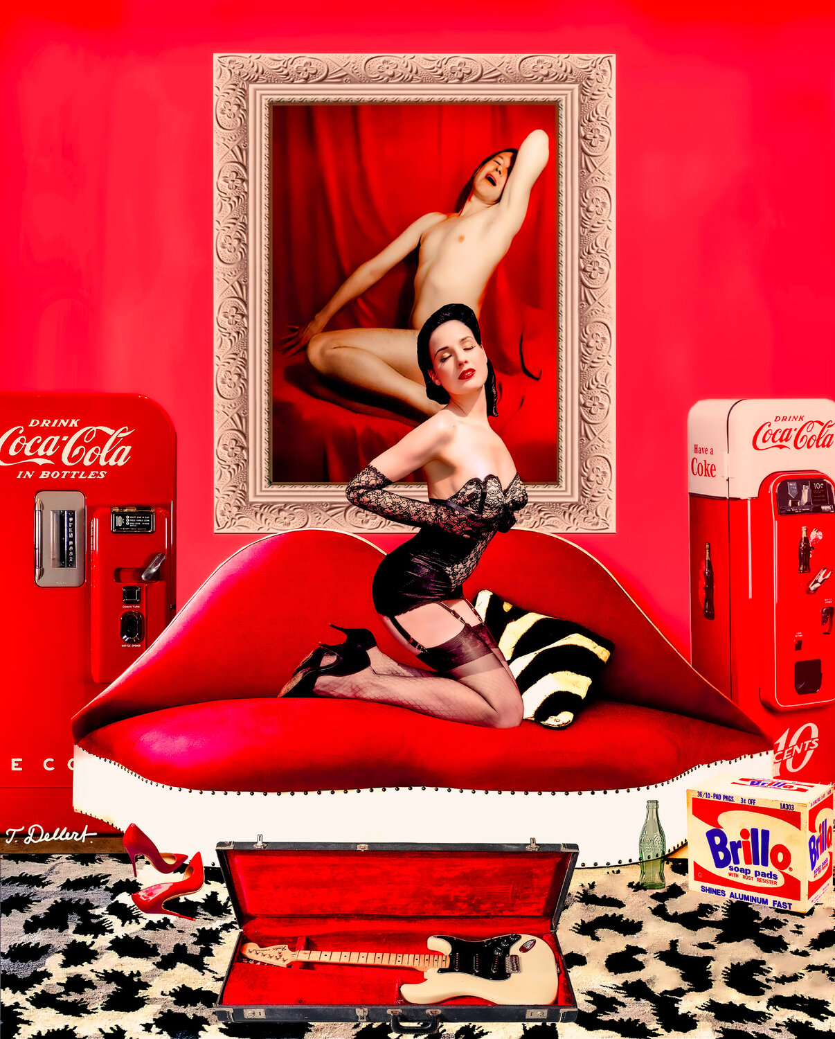 Red For Passion Dita and Thomas Dellert as Marilyn Monroe Thomas Dellert