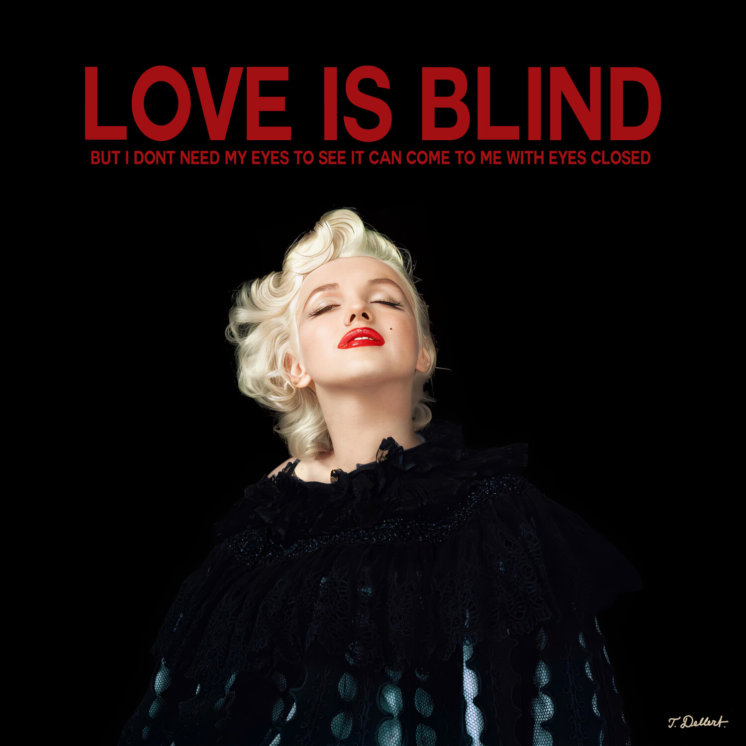 LOVE is Blind de Thomas Dellert (2023) Impression Giclée sur Papier SINGULART