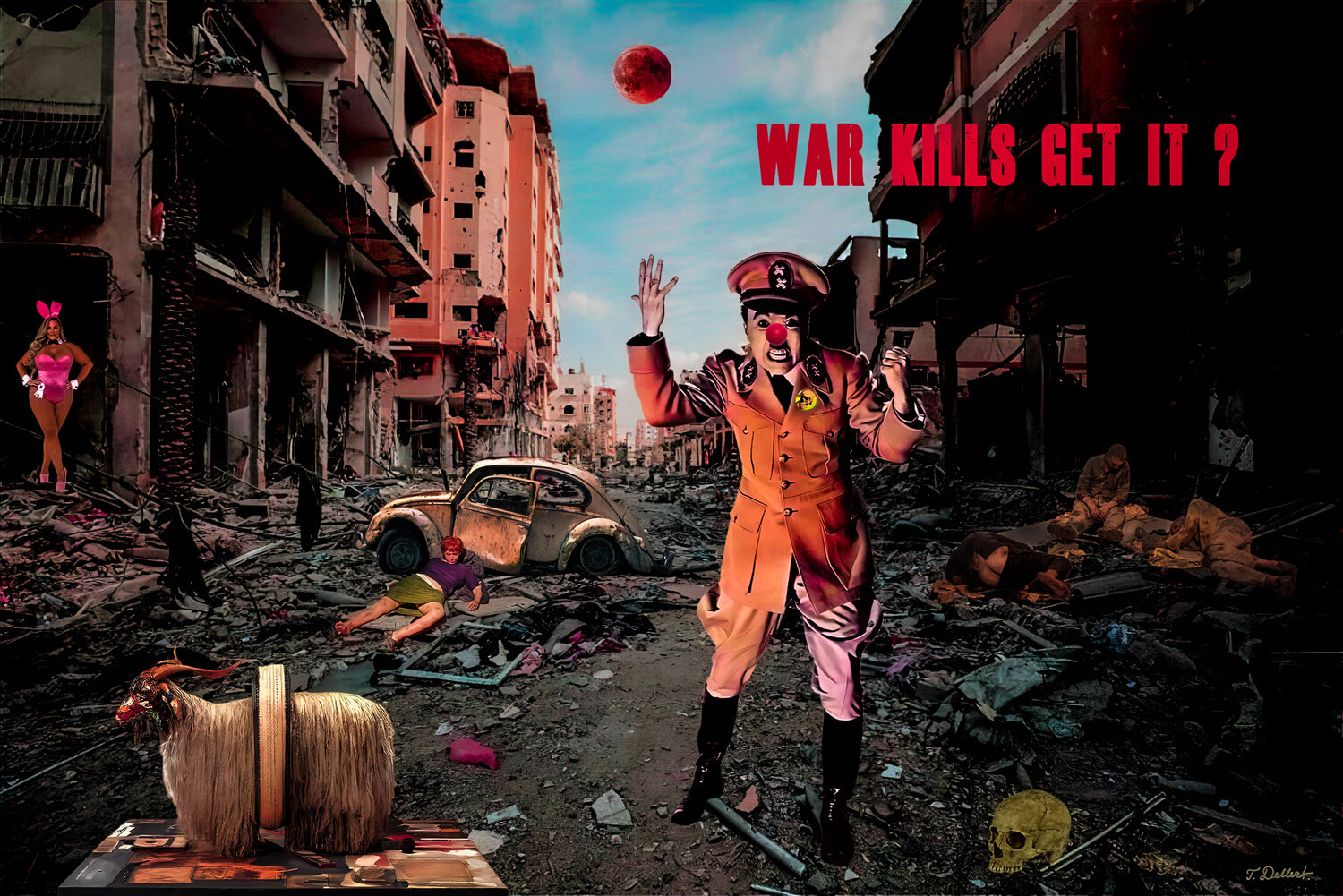 WAR KILLS ! get it ? Thomas Dellert