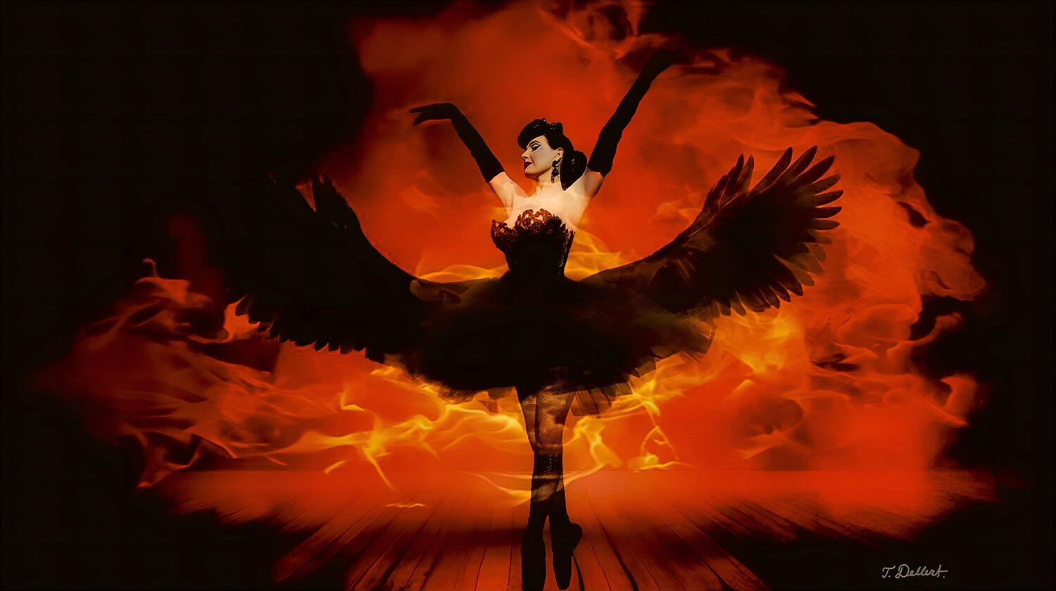 Dita as the Fire Bird Thomas Dellert
