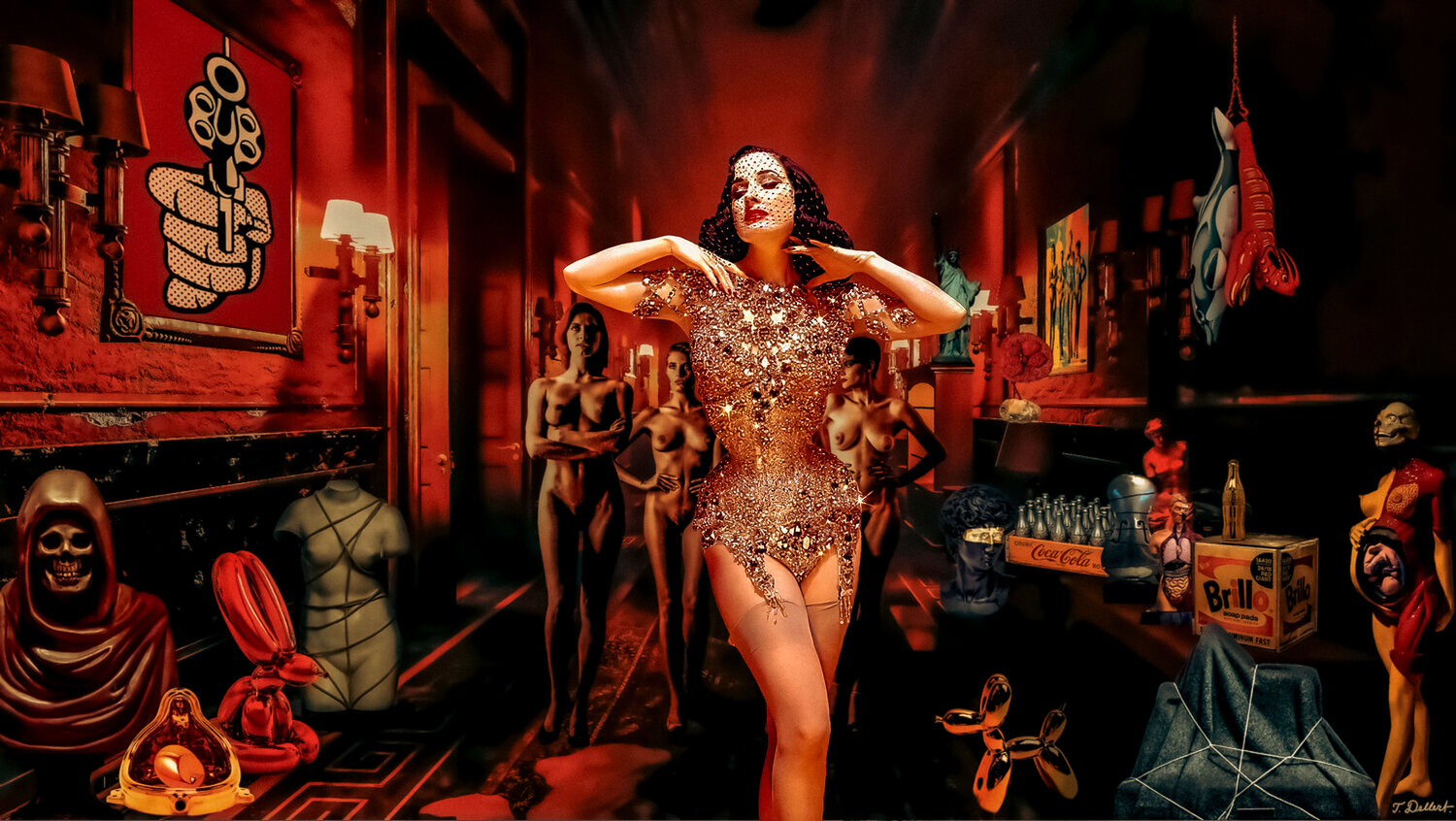 Dita Diamond Queen of Art Thomas Dellert
