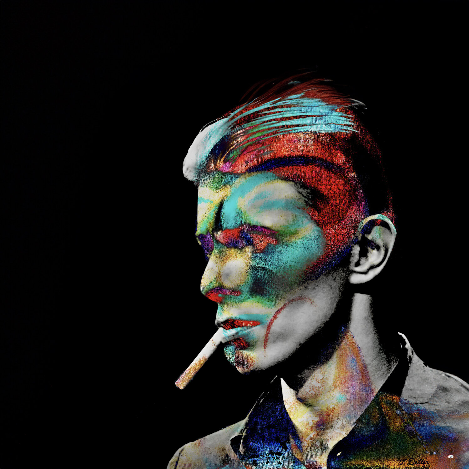 Time takes a cigarette Thomas Dellert