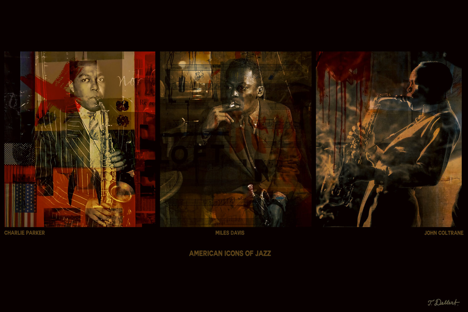 American Icons of Jazz Thomas Dellert