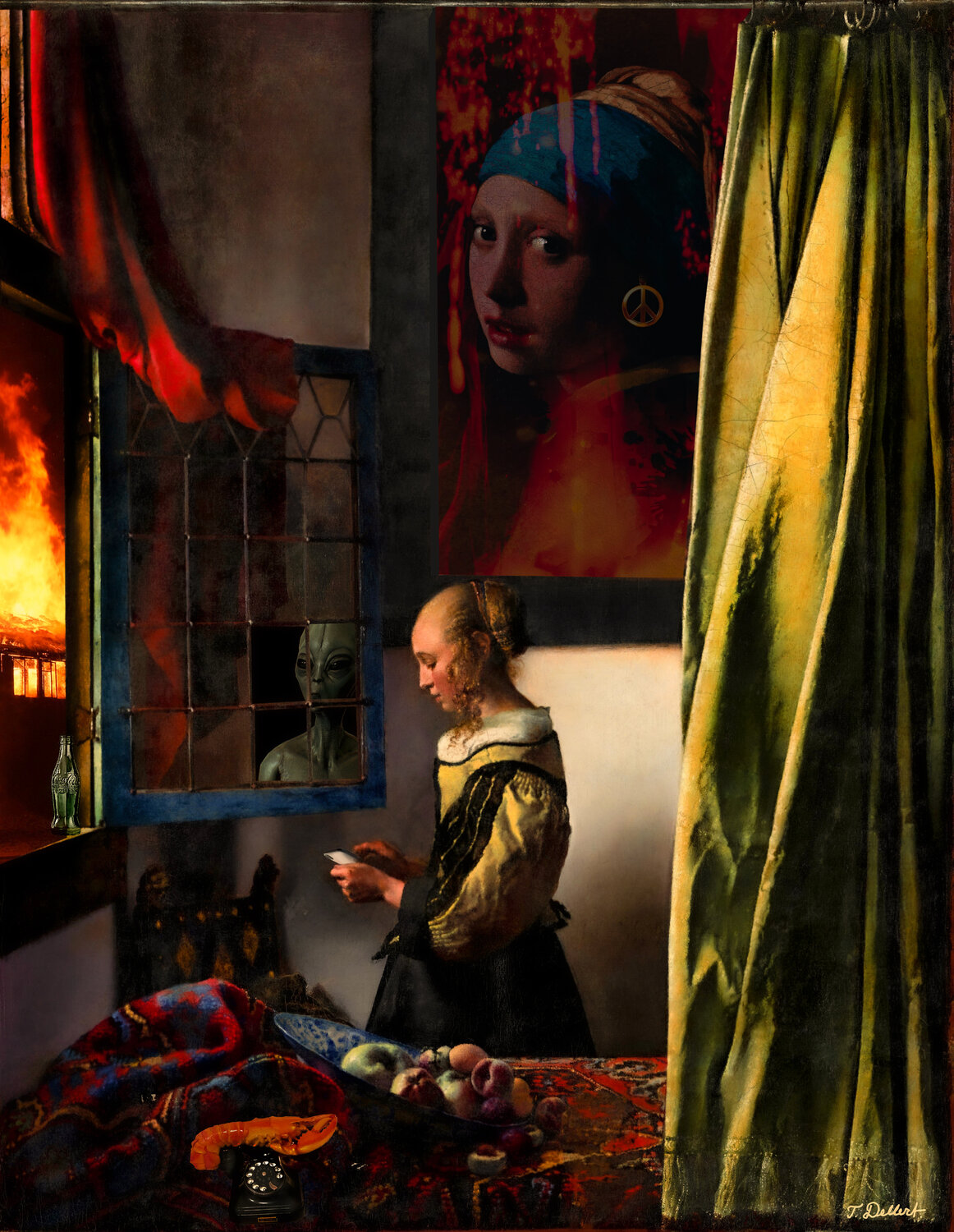 Reading the SMS of Love : after Vermeer Thomas Dellert Digital zu verkaufen