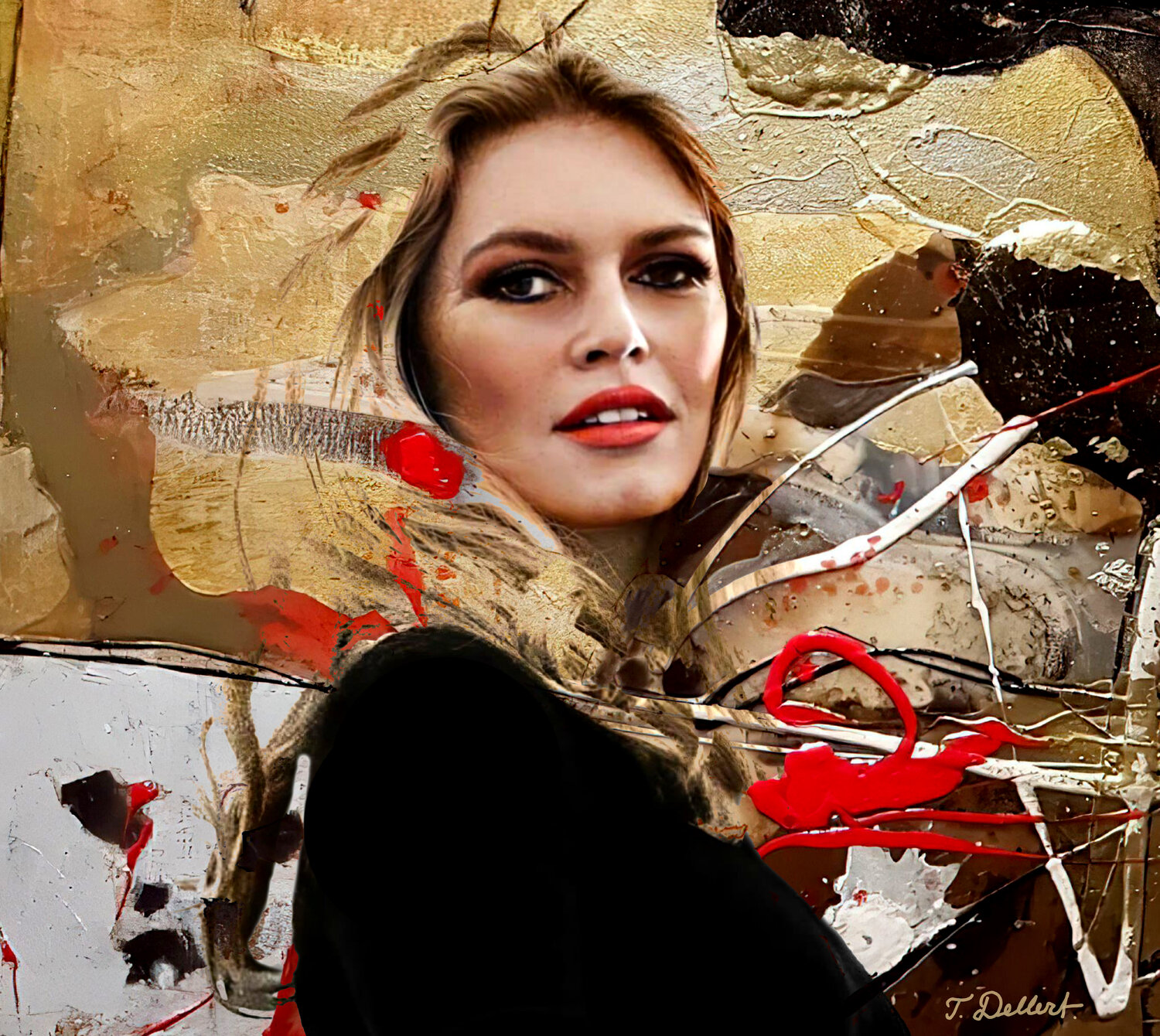 Bardot a French piece of Art Thomas Dellert Fotografie zu verkaufen