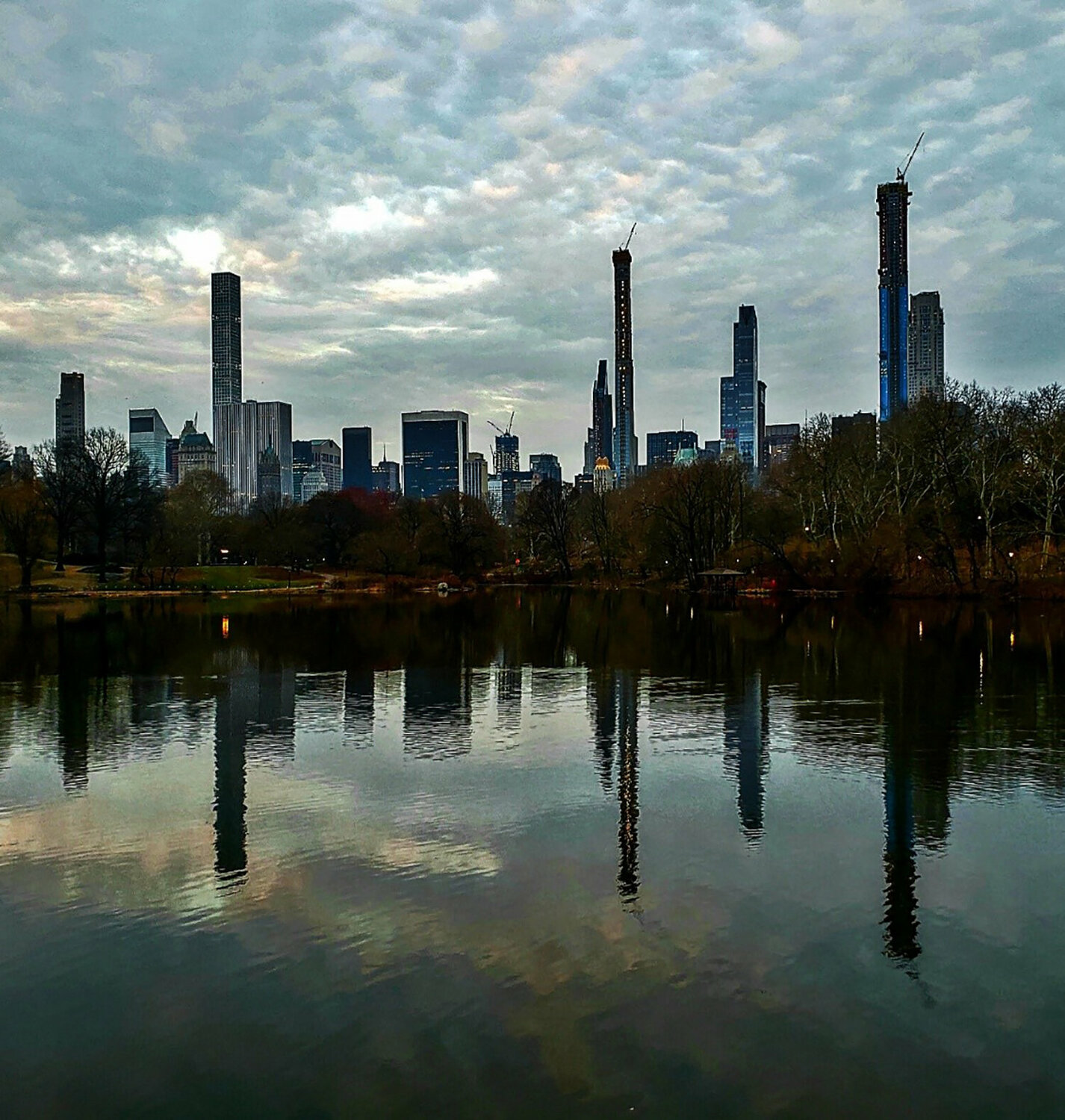 Manhattan  Skyline  Reflection Thomas Dellert