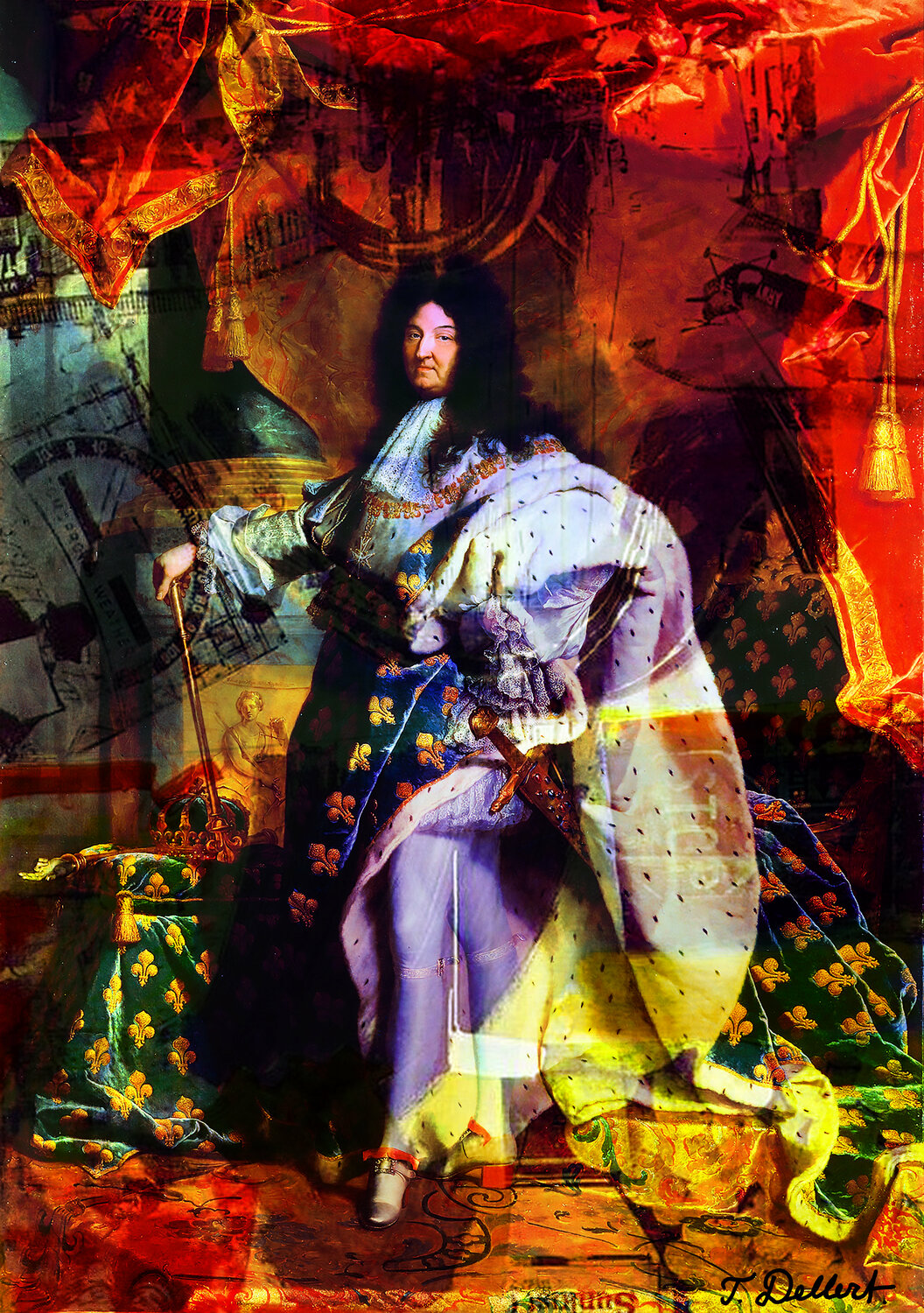 The KING of Art and Fashion Thomas Dellert Digital zu verkaufen