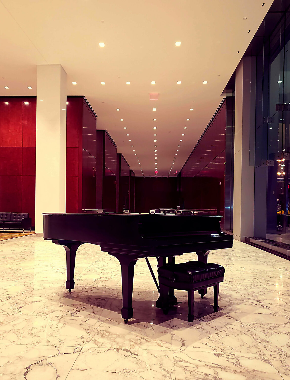 The evenings recital have been canceled Thomas Dellert