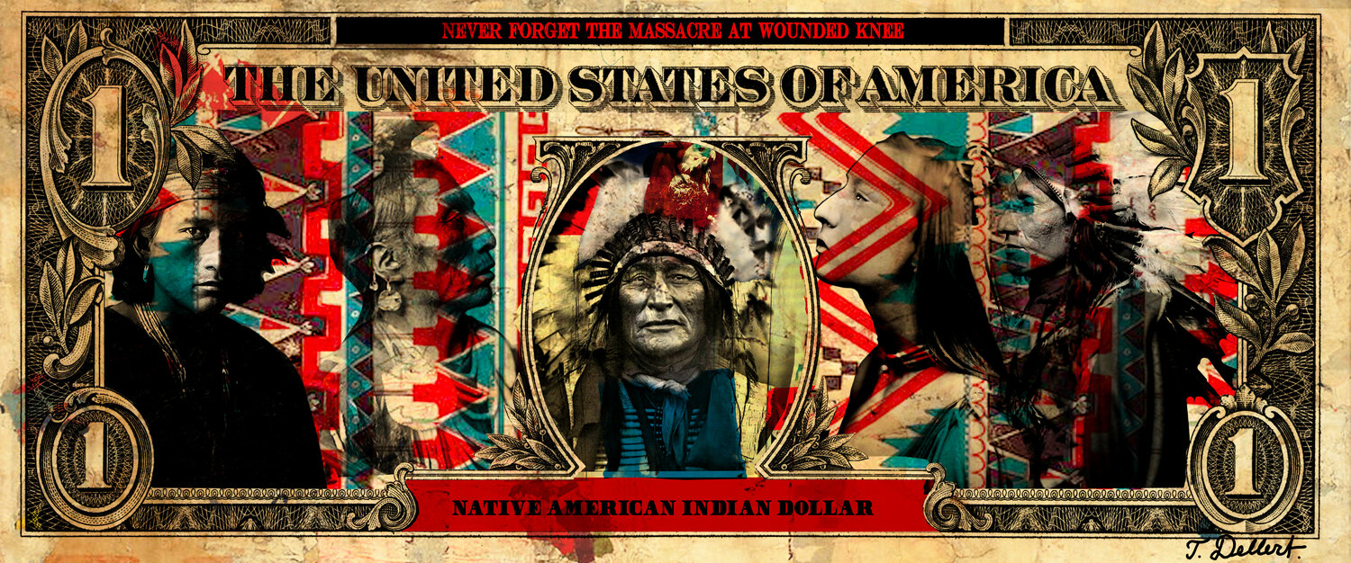 NATIVE AMERICAN INDIAN DOLLAR Thomas Dellert