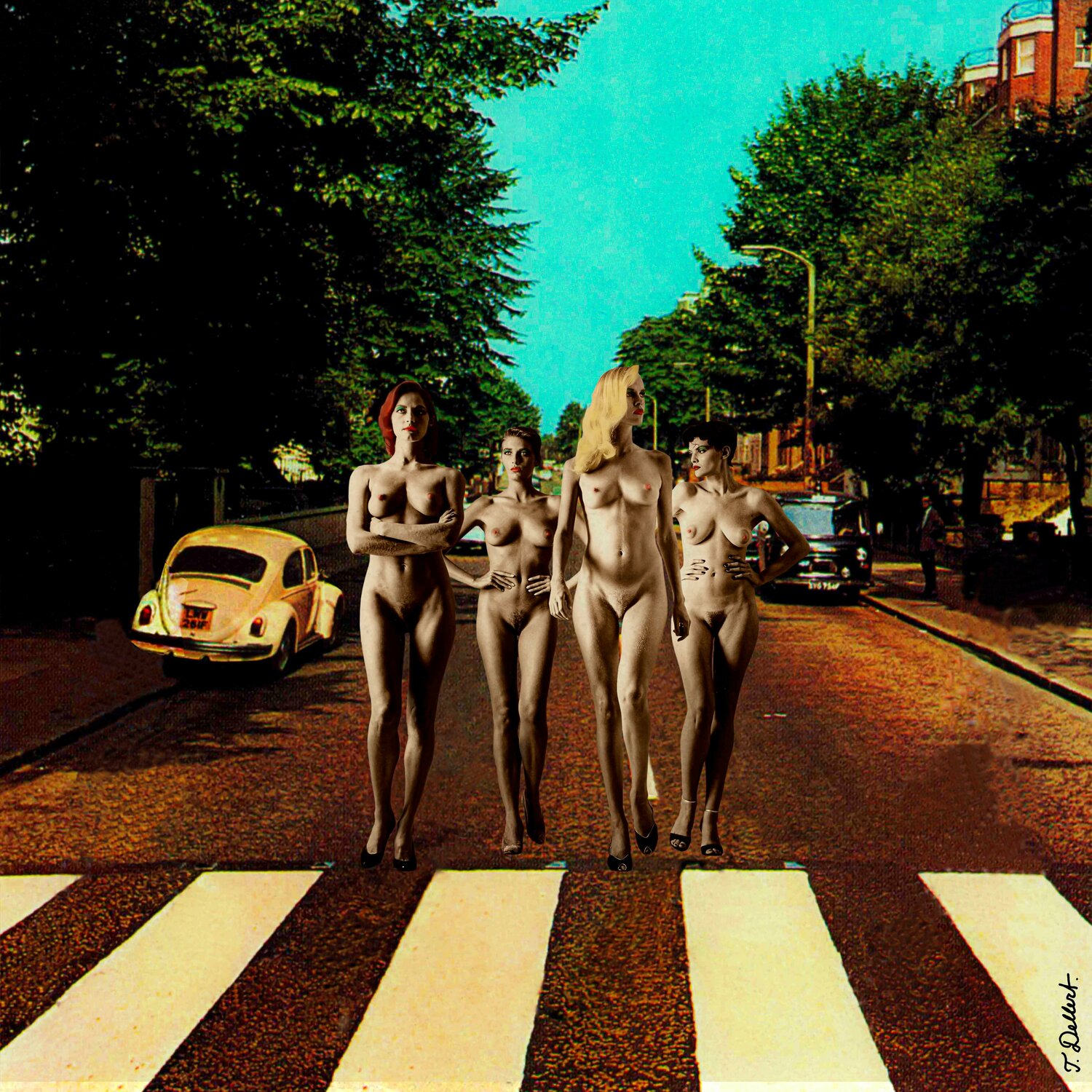 Naked on Abbey Road   ( Tribute to the Beatles ) Thomas Dellert Druck zu verkaufen