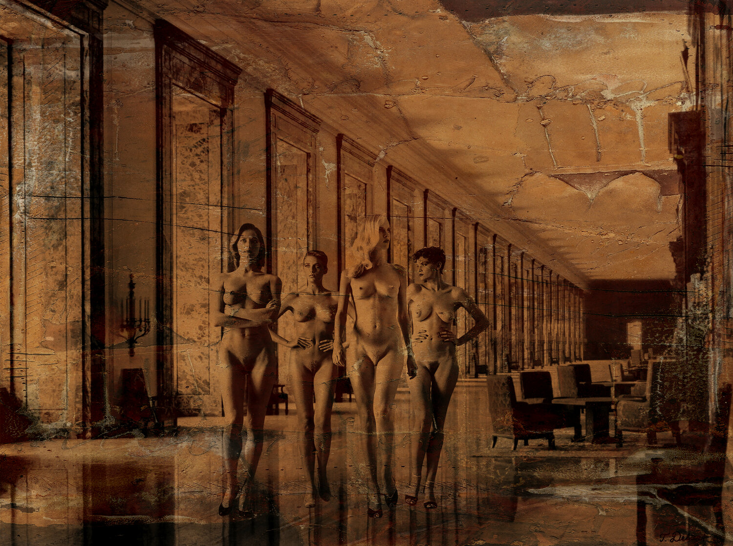 Naked in Alberts Reich Chancellery Thomas Dellert