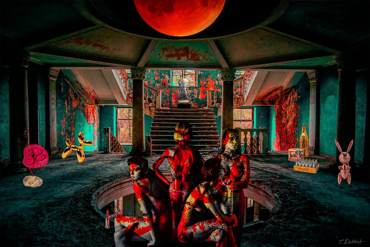 Naked in the Art Mansion Thomas Dellert