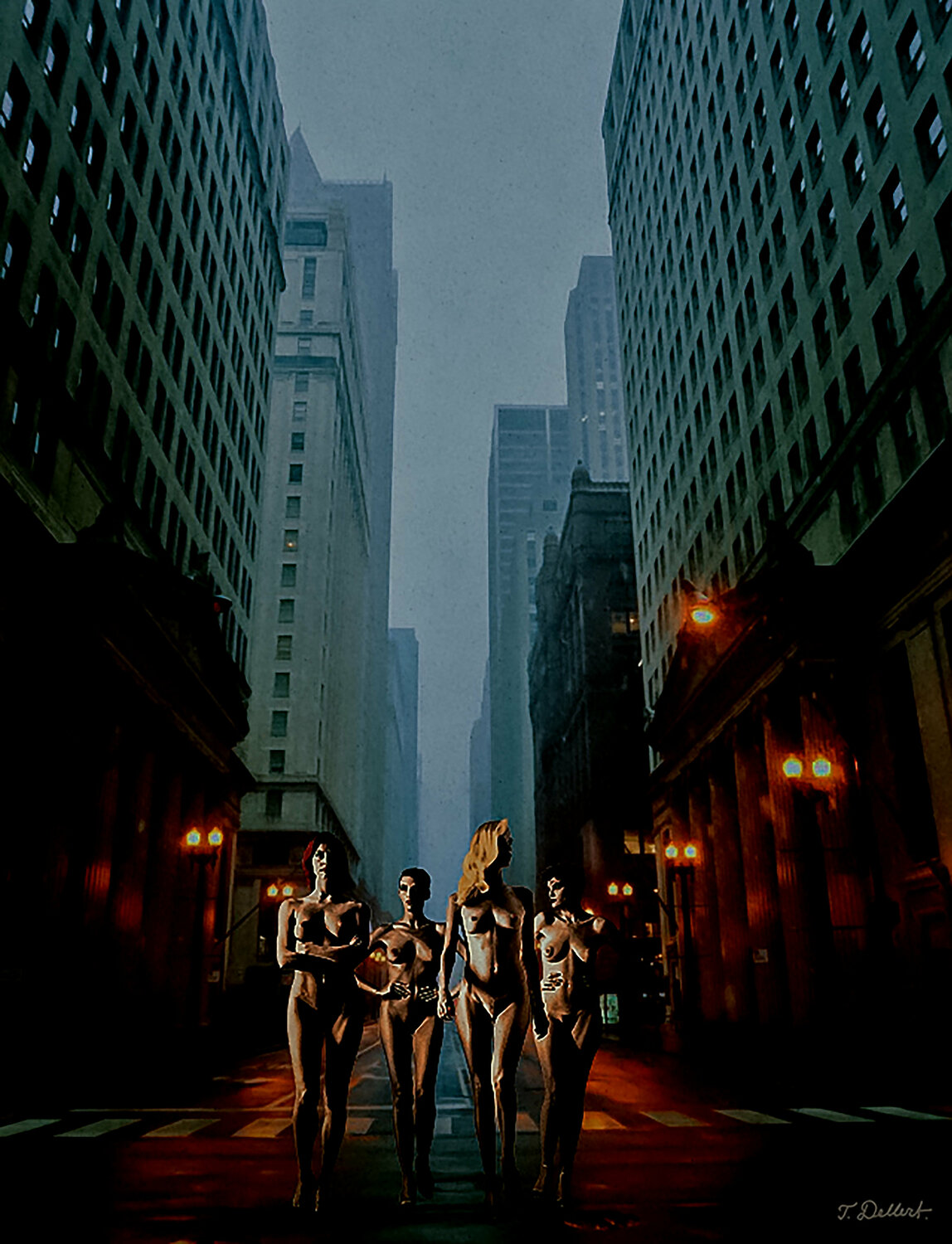 Manhattan Ladies of the Night Thomas Dellert Fotografie zu verkaufen