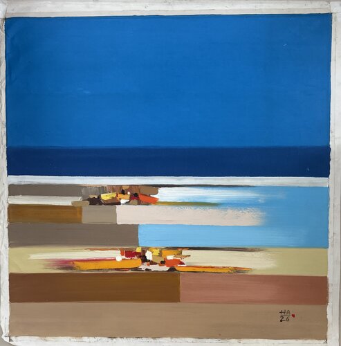 Horizon di Christian Ferrari, Pittura in vendita su Singulart