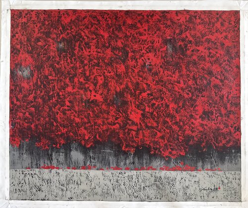 Cerisier du japon di Christian Ferrari, Pittura in vendita su Singulart