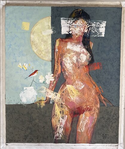 Le petit oiseau von Christian Ferrari, Malerei kaufen auf Singulart