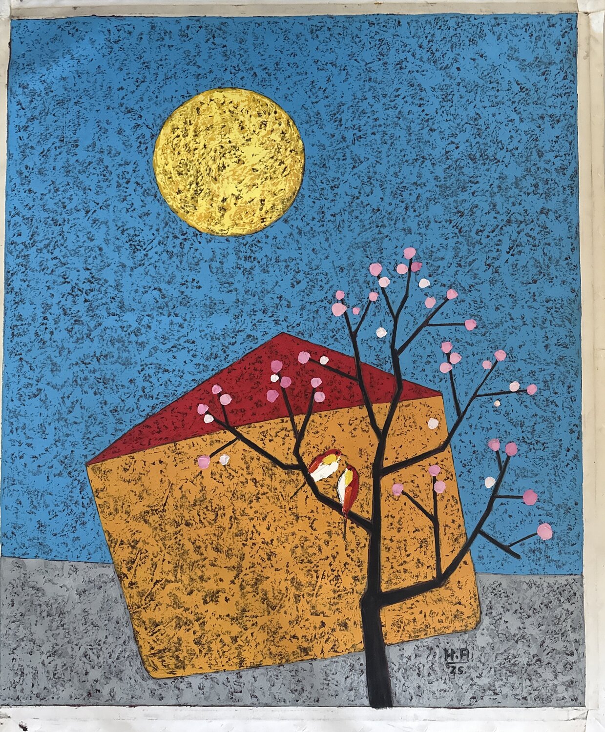 Couple d’oiseaux Christian Ferrari