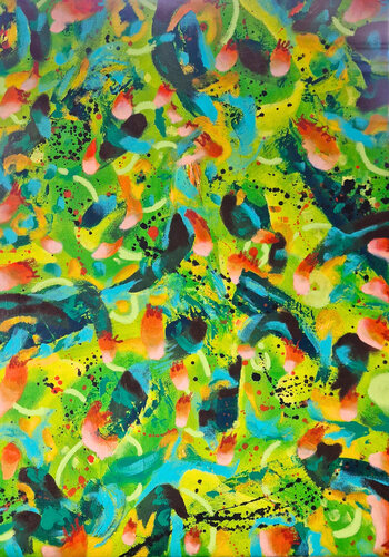 Reflourishing by Alejandra Abad, Painting for Sale on Singulart