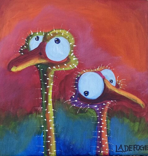 You and Me von Jette Ladefoged Madsen, Malerei kaufen auf Singulart