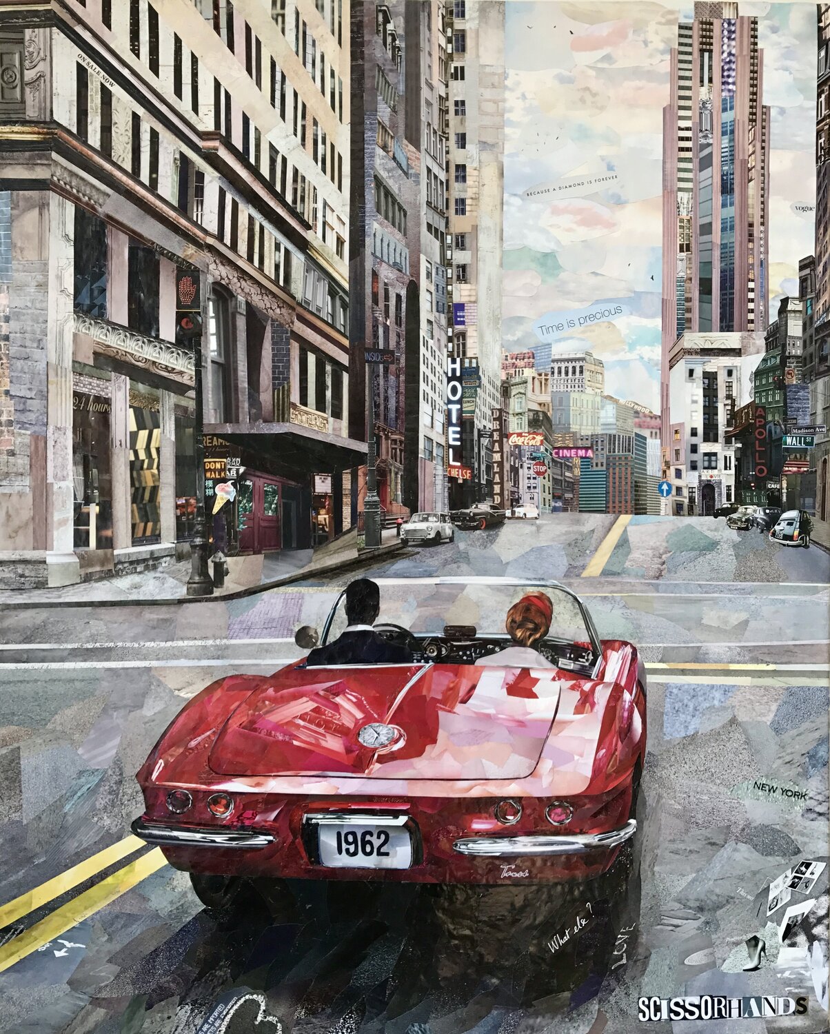 Red Corvette Alina Pivnenko