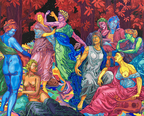 MUSES by Rich Arnauda, Painting for Sale on Singulart