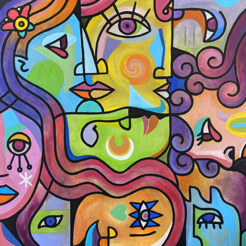 SORORIDAD by Rich Arnauda, Painting for Sale on Singulart